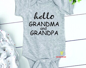 Download Hello Grandma Svg Etsy