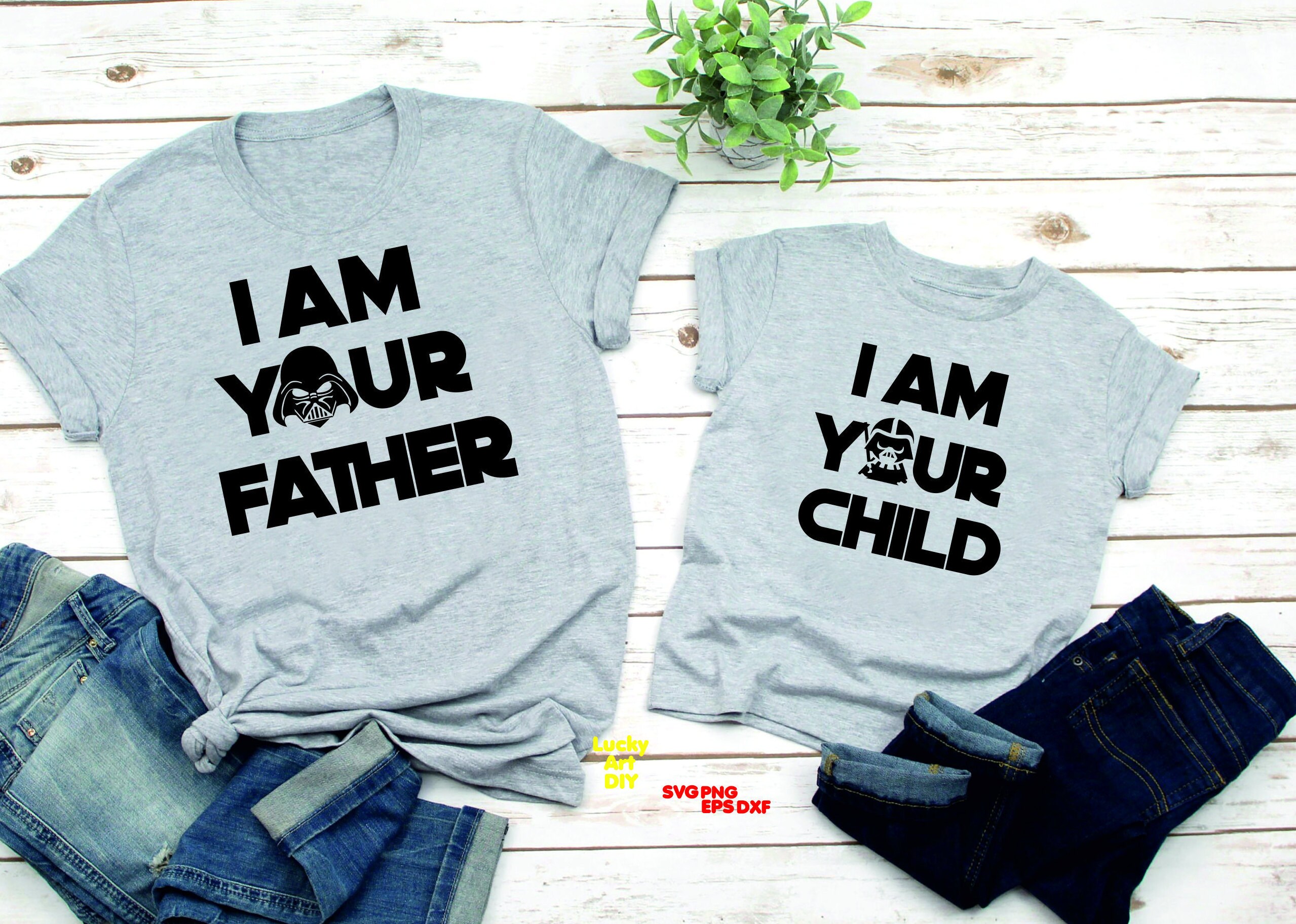 Download I Am Your Father I Am Your Child Svg New Dad Star Wars Svg Etsy