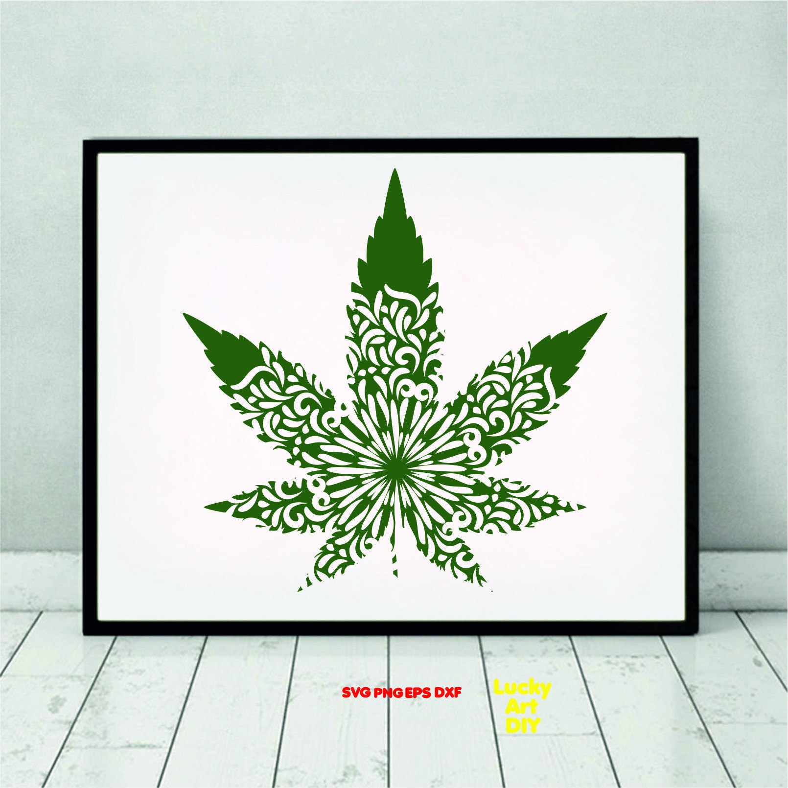 Download Marijuana Leaf SVG Mandala cannabis Summer weed Cut Files ...