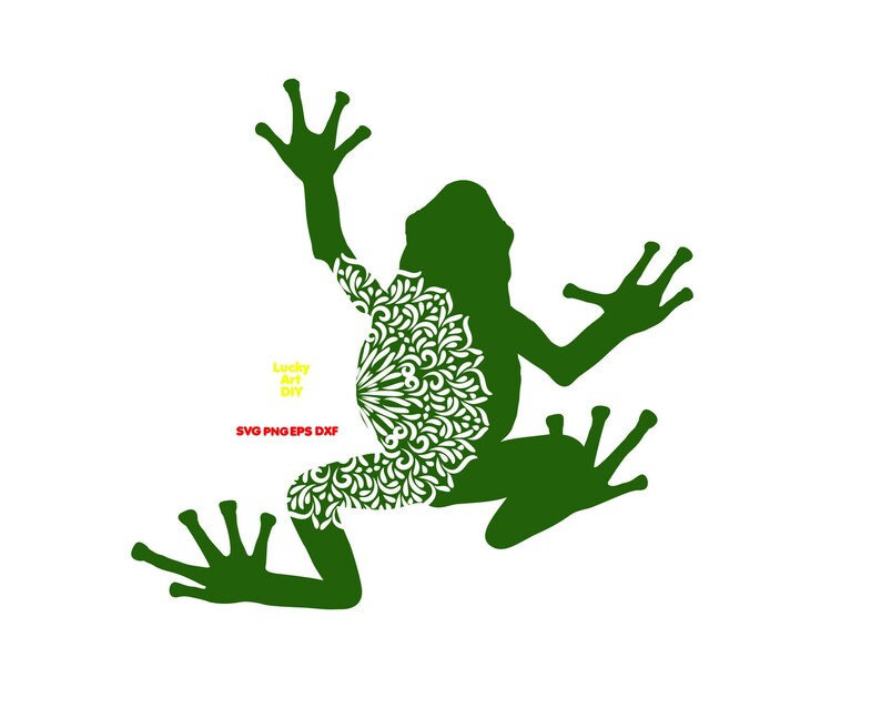 Download Frog Svg Mandala Reptile Animal Frogs Toads Cut Files Etsy PSD Mockup Templates
