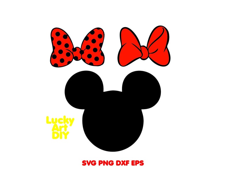 Download Minnie Mouse svg png dxf eps. Disney svg. Minnie Mouse ...
