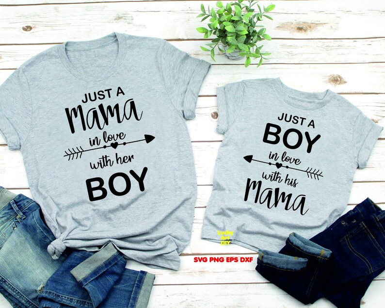 Free Free 347 Mom And Son Shirt Svg SVG PNG EPS DXF File