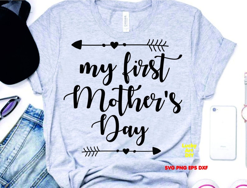 Download My First Mother's Day svg Mother's Day SVG Mothers | Etsy