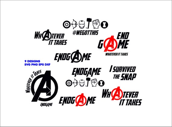 Download Avengers Svg Big Bundle Endgame Svg Whatever It Takes Etsy PSD Mockup Templates