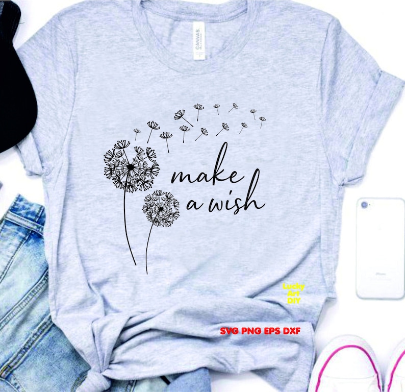 Free Free 255 Dandelion Make A Wish Svg SVG PNG EPS DXF File