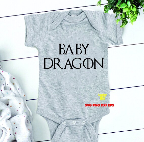 Baby Dragon Svg Little Dragon Inspired Game Of Thrones Svg Etsy