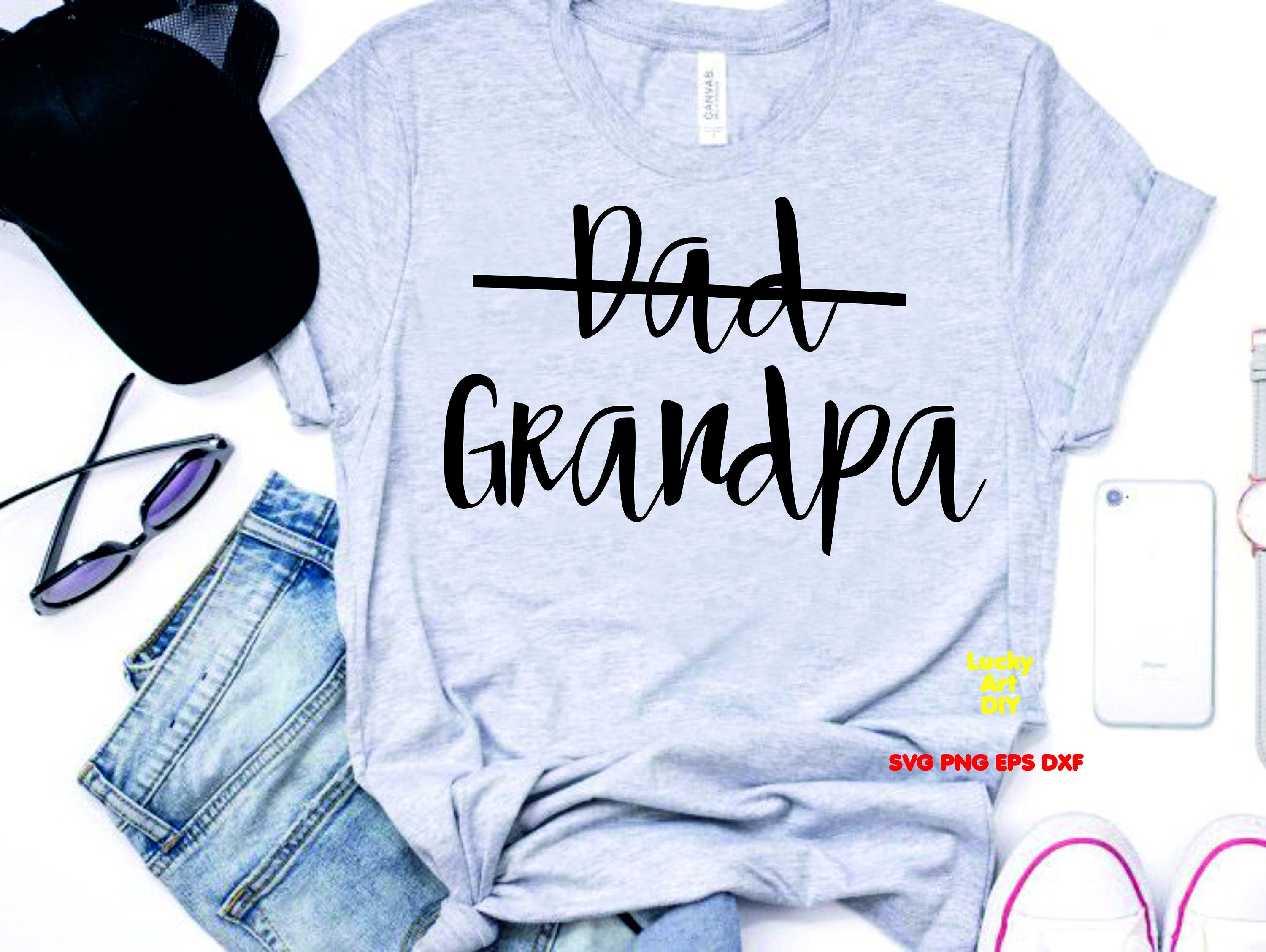Download First Dad Now Grandpa Svg Gift For Grandpa First Mom Now Etsy