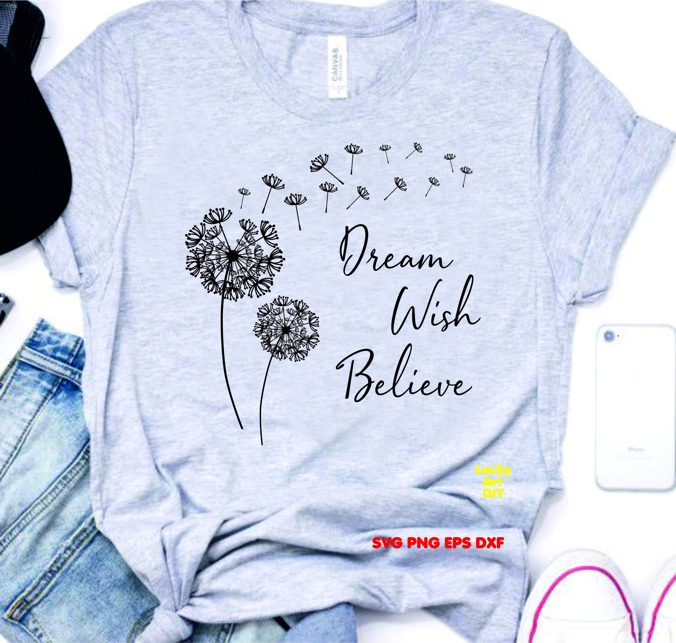 Free Free 312 Dandelion Make A Wish Svg SVG PNG EPS DXF File