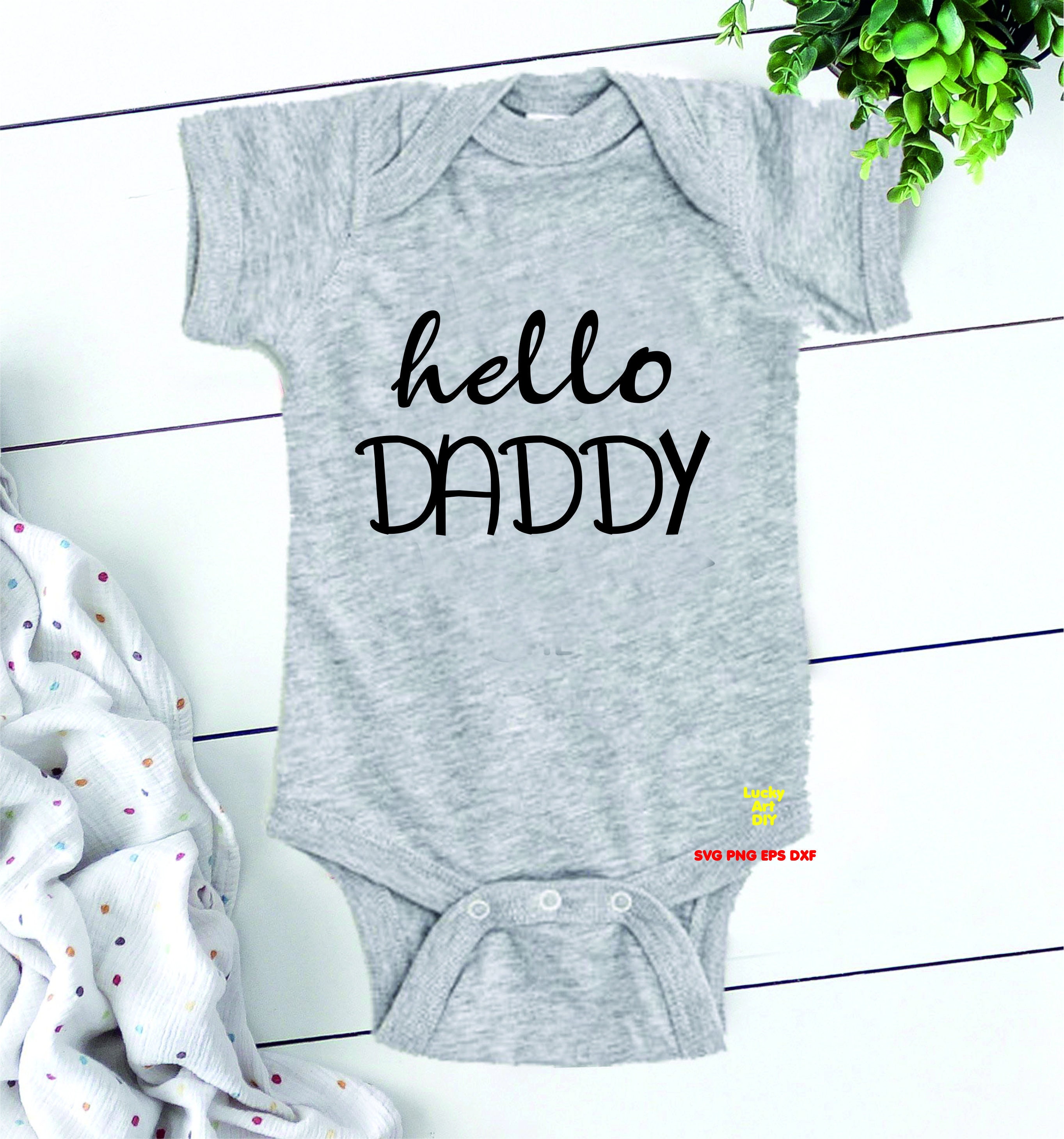 Download Hello Daddy Svg Pregnancy Announcement Pregnancy Reveal New Etsy