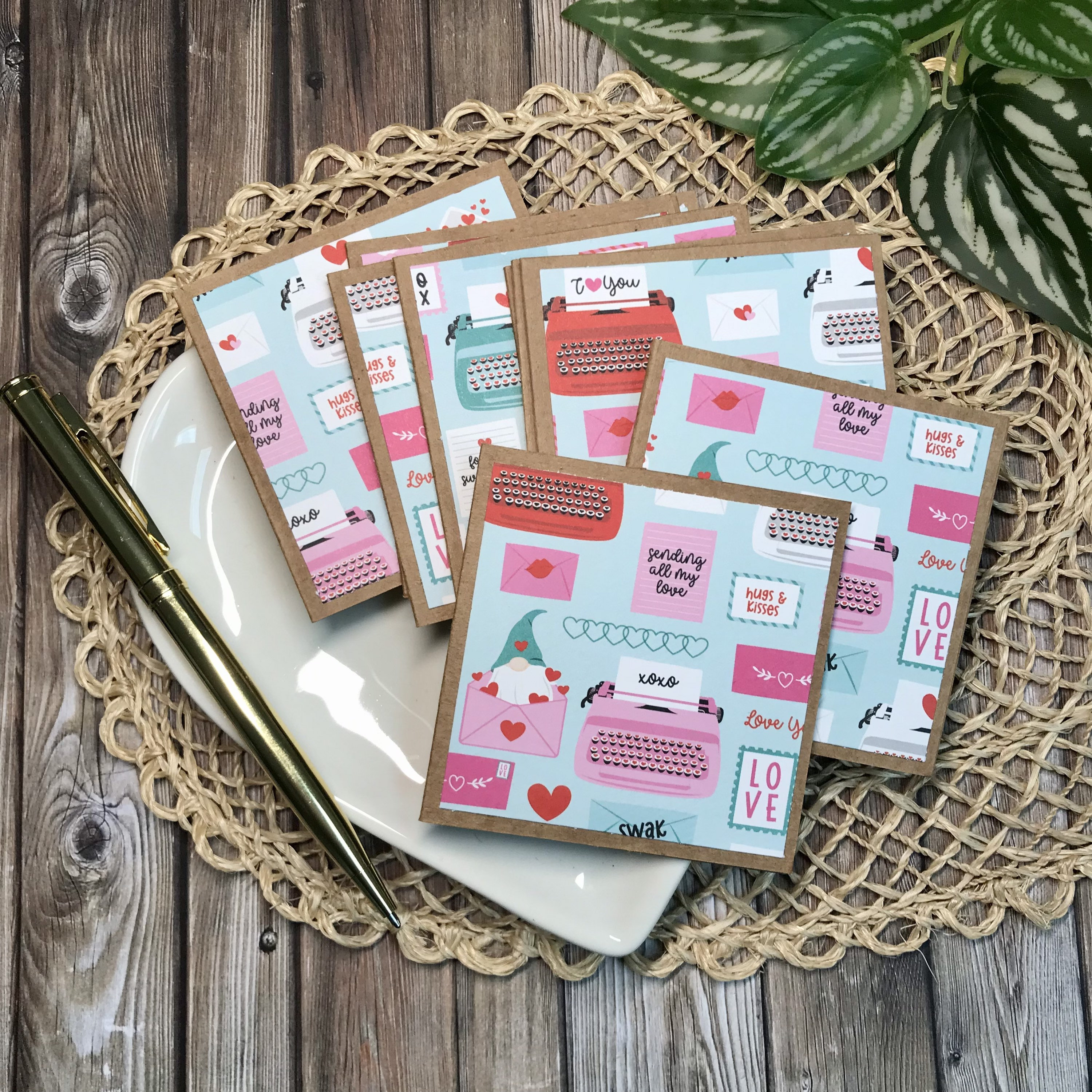 Mini Cards / Mini Cards and Envelopes / Cards for Love Notes - Etsy