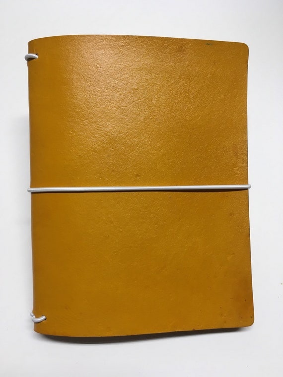 Minimalist Travelers Notebook Choose Size Mini Passport Pocket Plus A6 B6 - 