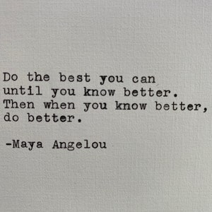 Citação de Maya Angelou