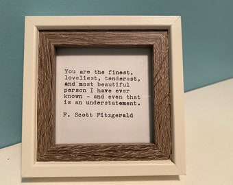 Love letter to Zelda from F. Scott Fitzgerald