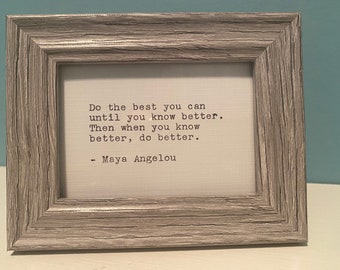 Maya Angelou quote