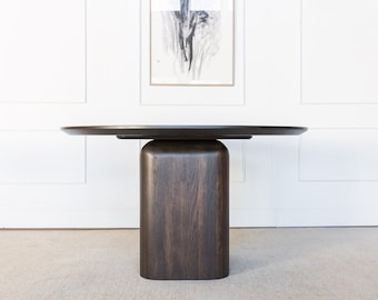 Round Dining Table - Modern Dining Room Table - Kitchen Table