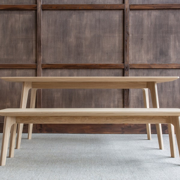 Dining Table Bench Etsy