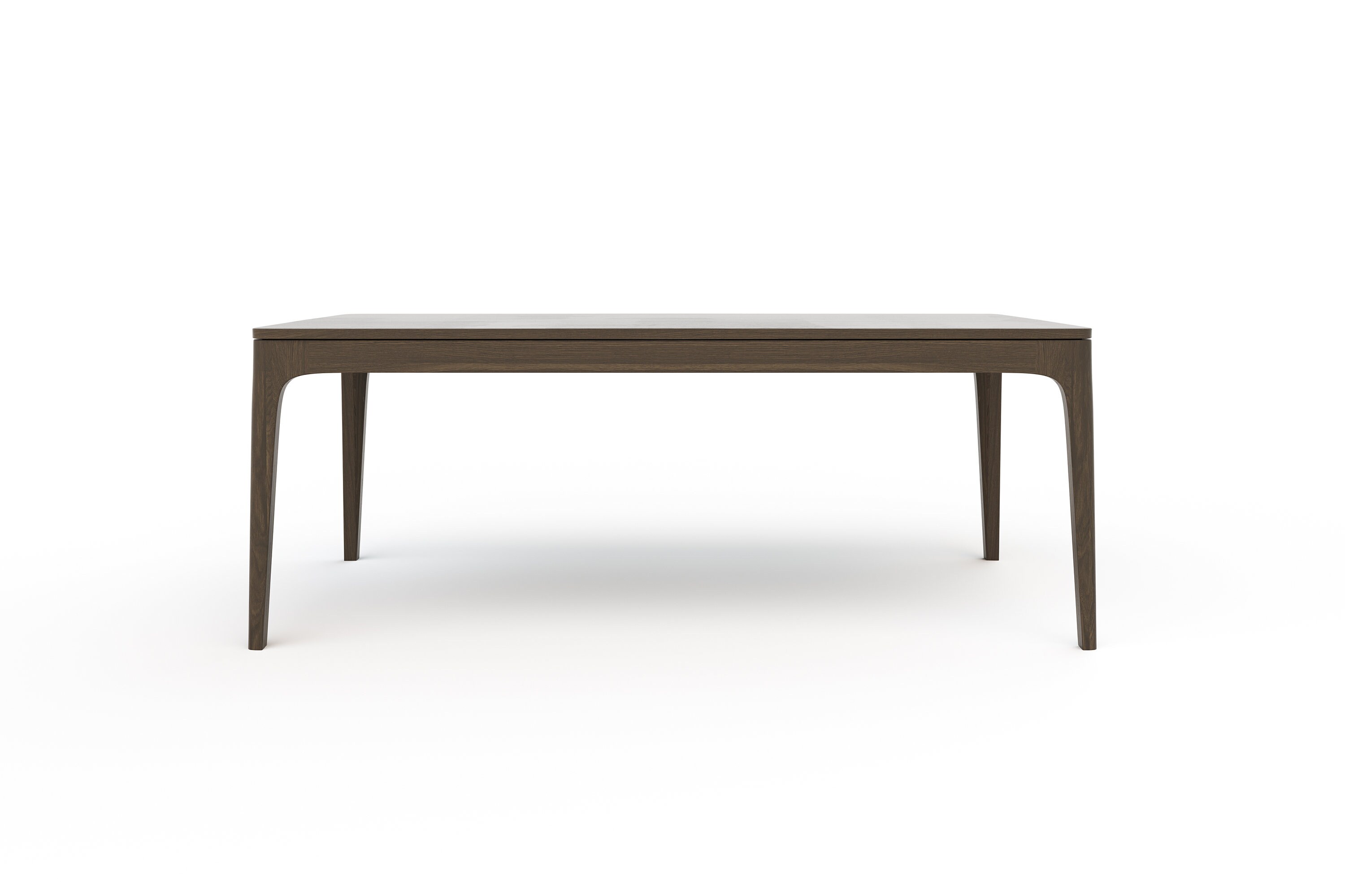 Modern Dining Table, Solid Wood Kitchen Table
