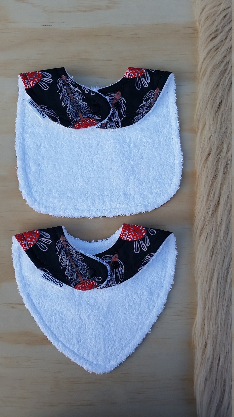Drool bibs and Baby Feeding bibs. Classic bib Dribble bibs Mountains Baby bibs