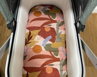 Bassinet liner | Uppababy Vista | Joie Ramble XL | Bugaboo Donkey | Bugaboo Fox | Silvercross Pioneer | Babybee Rover | Custom size