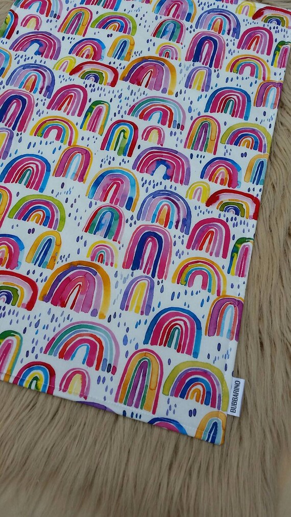 rainbow baby changing mat