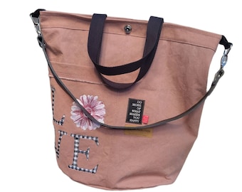 XL canvas bag, canvas bag, crossbody bag, shoulder bag, shopper, handbag, business bag, business bag, school bag