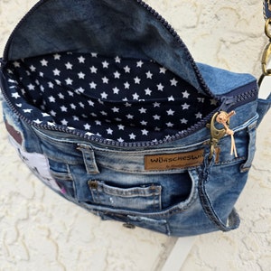 XL bum bag jeans upcycling hipbag belt bag belt bag crossbody bag waistbag bumbag fanny pack image 8