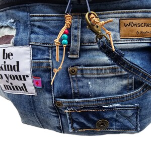 XL bum bag jeans upcycling hipbag belt bag belt bag crossbody bag waistbag bumbag fanny pack image 2