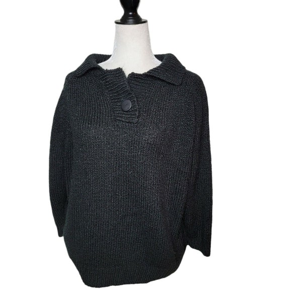 Victoria Jones Embroidered Vintage Sweater-Bust 44