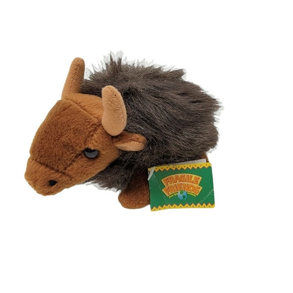 Vintage 1997 Fragile Friends Jack the Yak Plush Kroger - Etsy Vintage 1997 Fragile Friends Jack the Yak Plush Kroger - Etsy