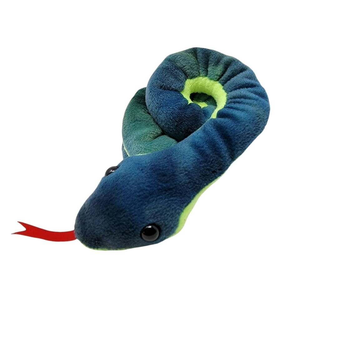 Ty Beanie Baby Hissy Snake Beanbag Plush Stuffed Animal Toy Etsy
