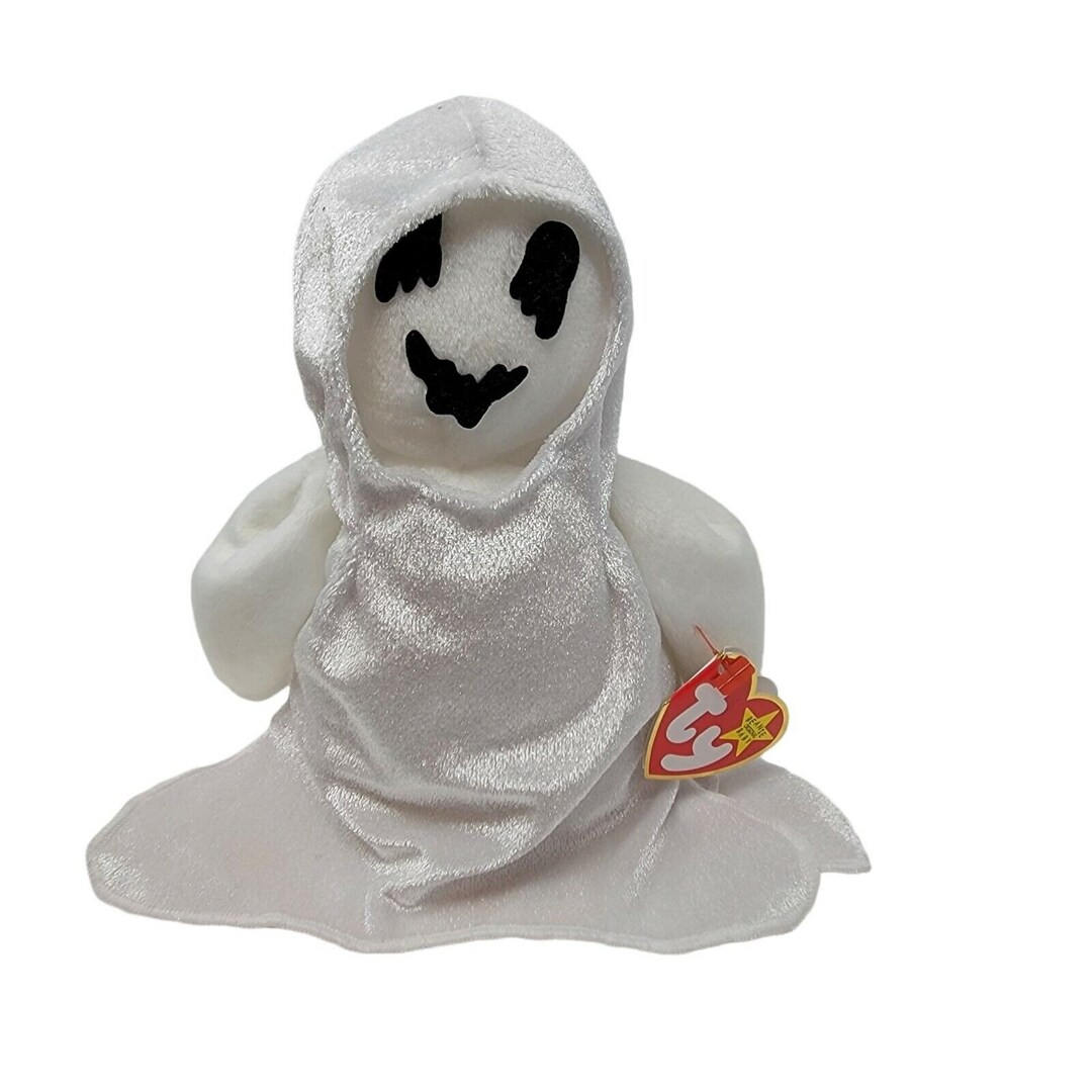 Ty Beanie Babies Sheets the Ghost Beanbag Plush Halloween Etsy