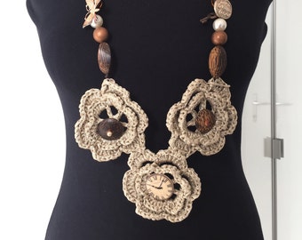 Necklace Bamboo Clock