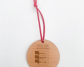 Pull tab keepsake ornament