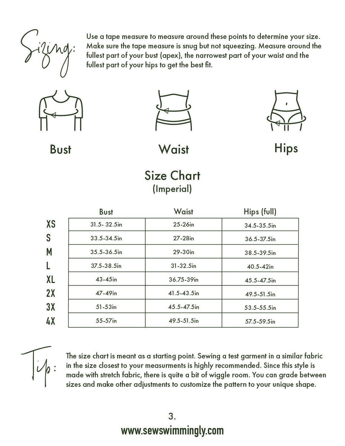 Reversible Bikini Bottoms Sewing Pattern PDF Women's High - Etsy Australia