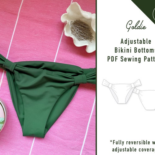 Reversible Bikini Bottoms Sewing Pattern PDF Women's Etsy
