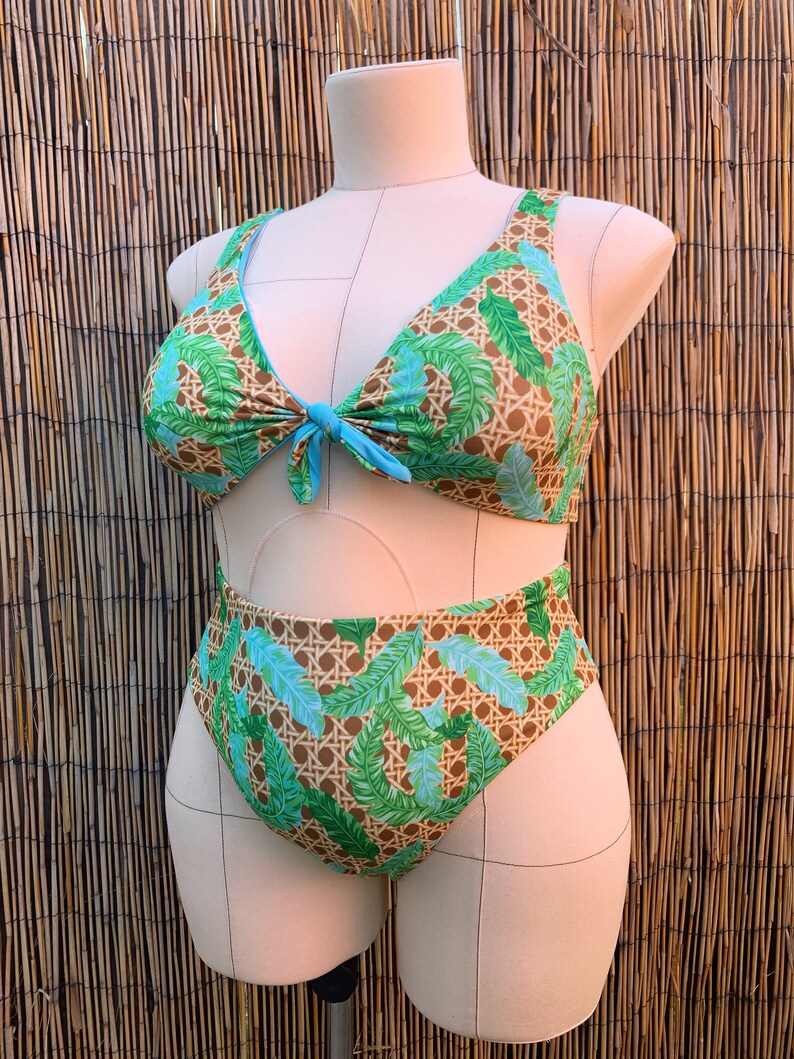 Reversible Bikini Top Sewing Pattern Pdf Women S Swimsuit Etsy In My