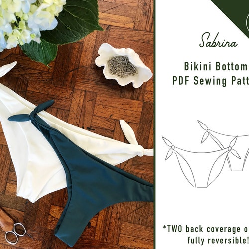 Bikini Sewing Pattern Women's Heiress Triangle - Etsy