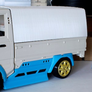 Hard Top for WPL D12 Kei Truck 1/10, 3D printed