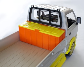 Miniature Truck Box for WPL D12 1/10 Kei Truck | 3D printed