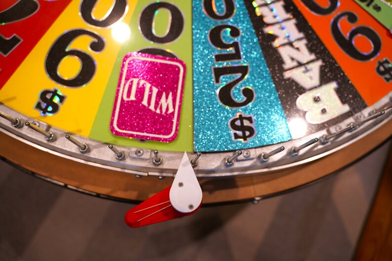 Wheel Of Fortune prize Wheel Game 3D Printed Flippers Etsy