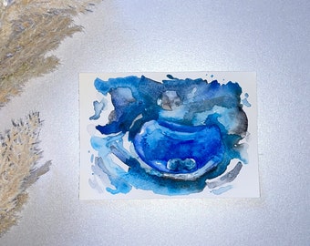 Pintura conmemorativa para aborto espontáneo o pérdida de bebé / Regalo pintado a mano y recuerdo para apreciar para siempre