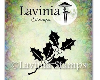 Mini Holly (Miniature) Stamp by Lavinia Stamps