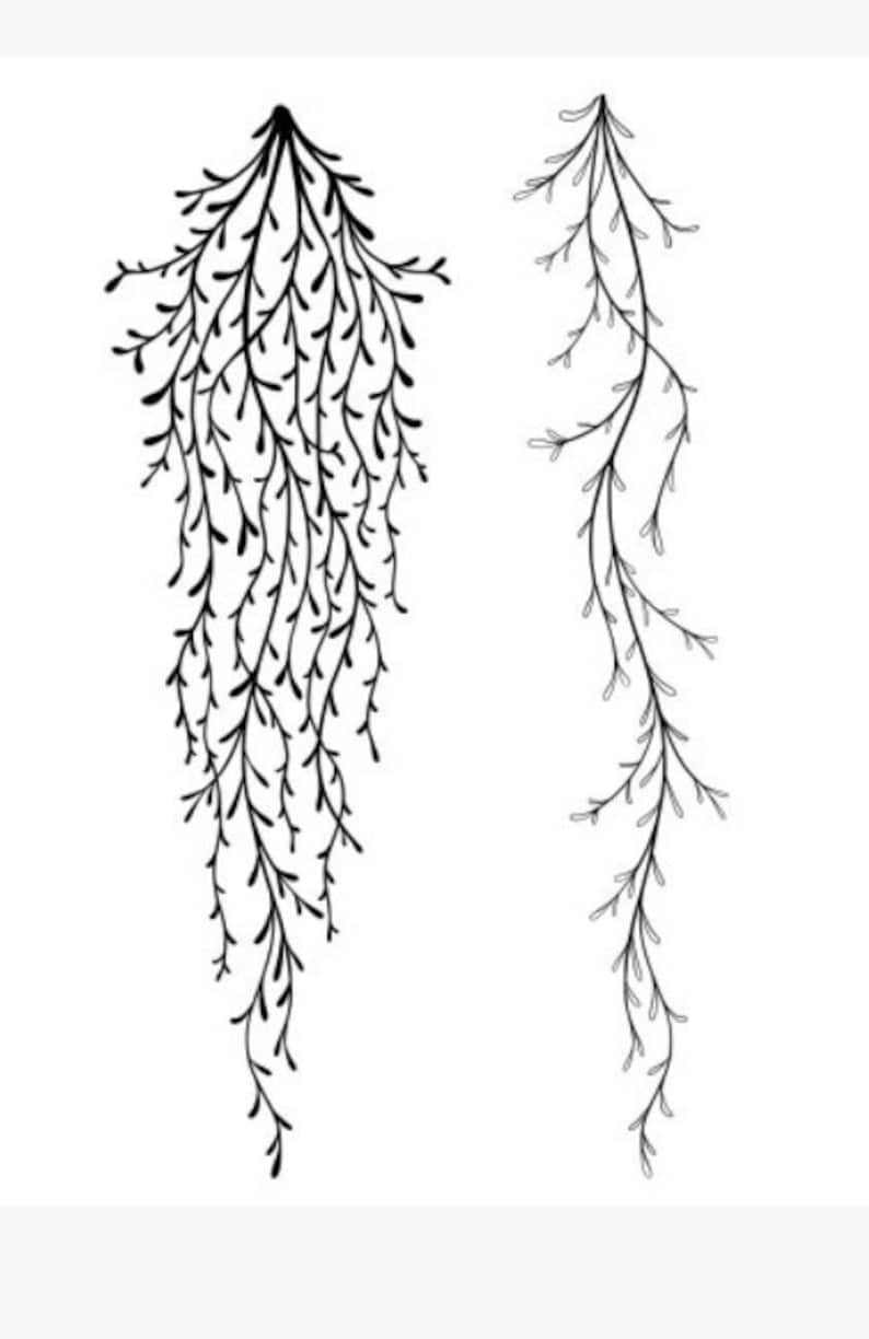 LAV505 Spanish Moss by Lavinia Stamps Clear Polymer Stamp Etsy