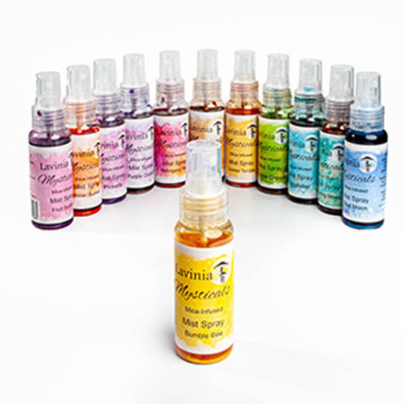 Mysticals Mica Mist Spray, Full Set of 12 by Lavinia Stamps