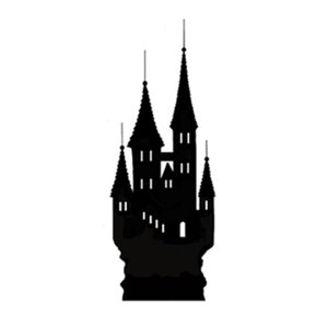 Château Silhouette (Miniature) par Lavinia Stamps