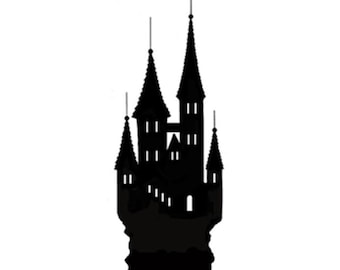 Silhouette Castle (Miniature) by Lavinia Stamps