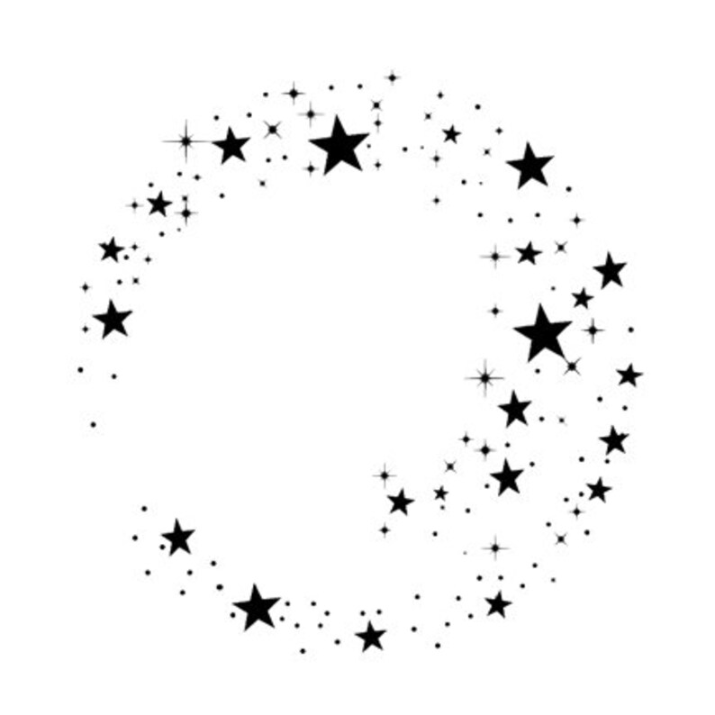 LAV299 Star Cluster by Lavinia Stamps Clear Polymer Stamp | Etsy