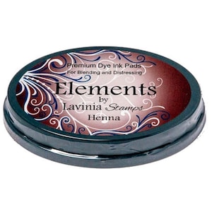 Almohadilla de tinta colorante Elements Premium, Henna, de Lavinia Stamps