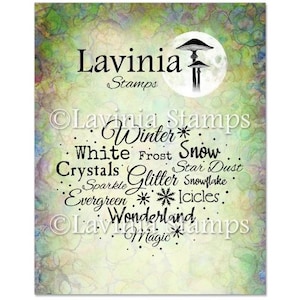 Sello Magia Invernal de Lavinia Stamps