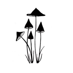 Champignons fins (petits) par Lavinia Stamps
